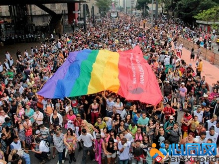 2015巴西圣保罗同性恋骄傲游行 全球规模最大