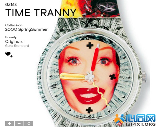 Swatch推出的Time Tranny手表