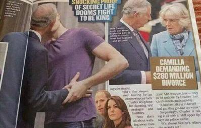 查尔斯王子出柜?激吻小鲜肉照片是假的 查尔斯王子出柜?激吻小鲜肉照片是假的