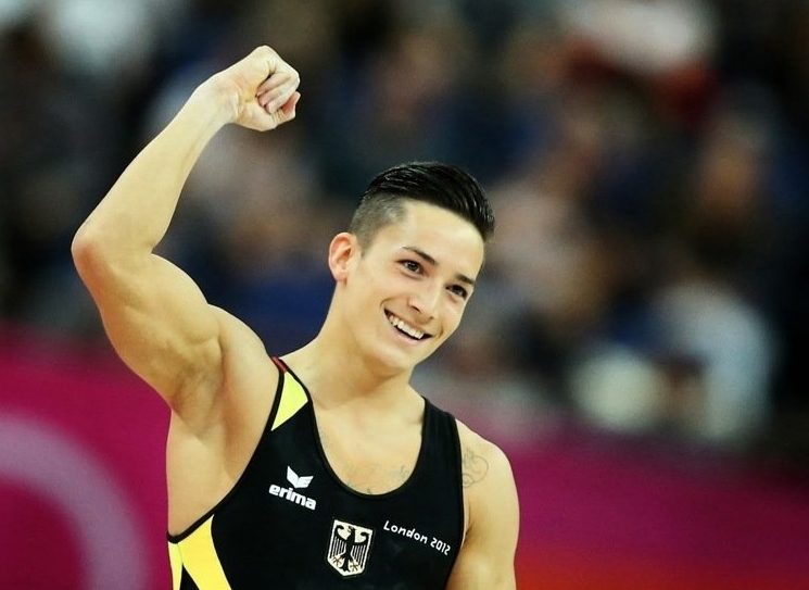 德国体操选手马塞尔·阮（Marcel Nguyen）