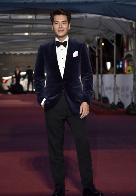 王传一在今年金钟奖的红毯造型，颇受到好评。