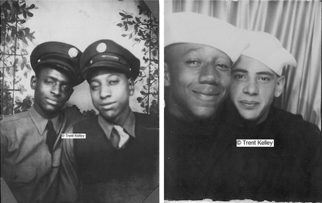 二战时期黑人同志情侣珍贵照片