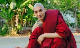 缅甸“最帅和尚”Paing Takhon被判3年监禁 缅甸“最帅和尚”Paing Takhon被判3年监禁