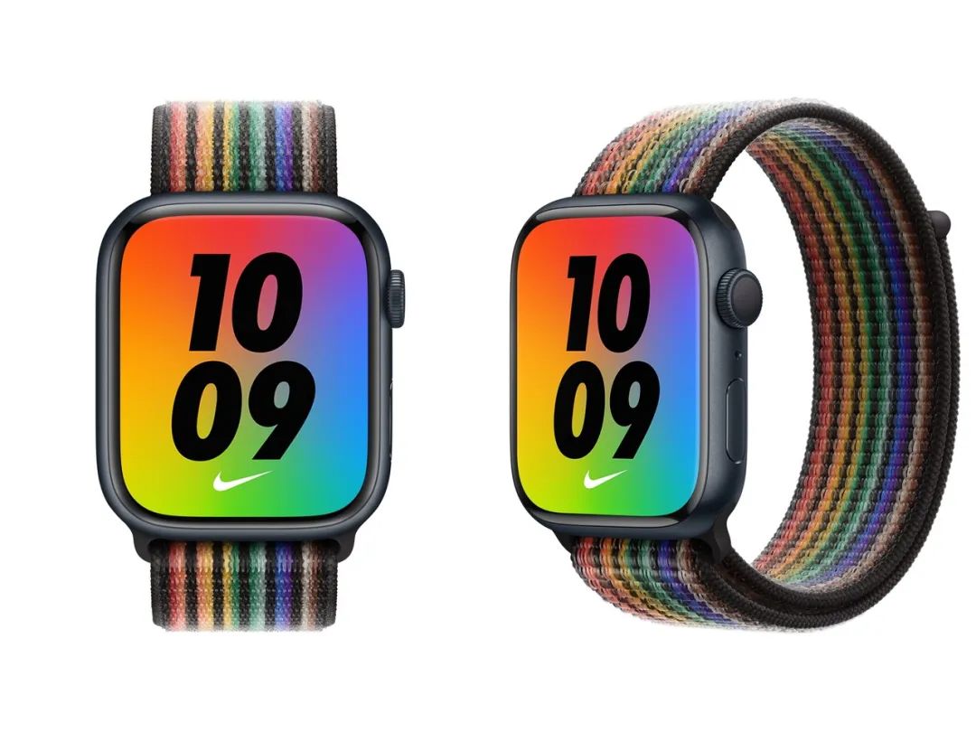 苹果再度推出Apple Watch彩虹版表带和表面