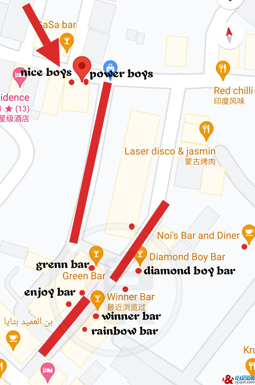 ϡк֣һкSunee Plaza Boy Bar