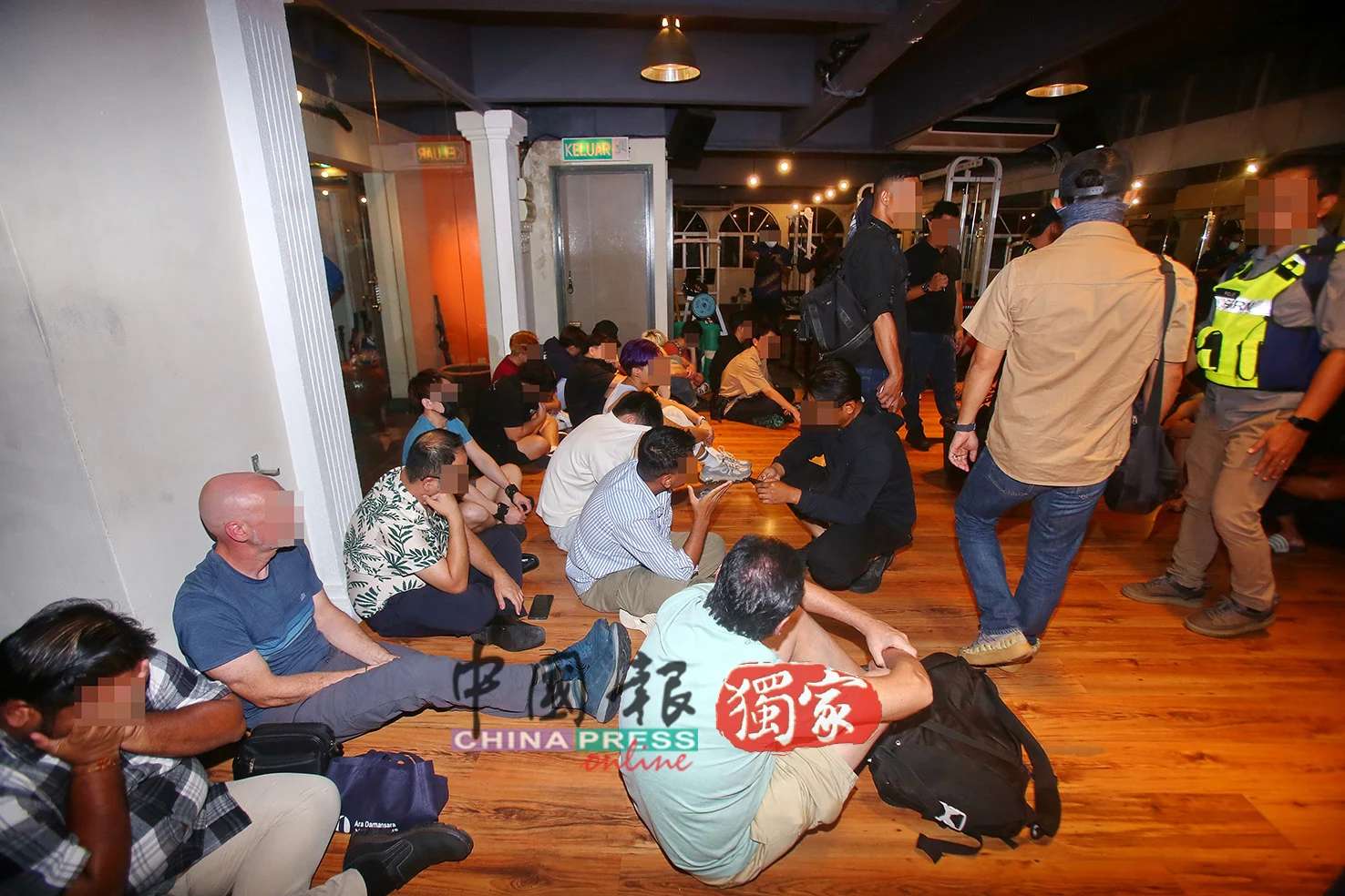 201人被捕!吉隆坡健身桑拿OTOT2遭查,涉及不道德行为