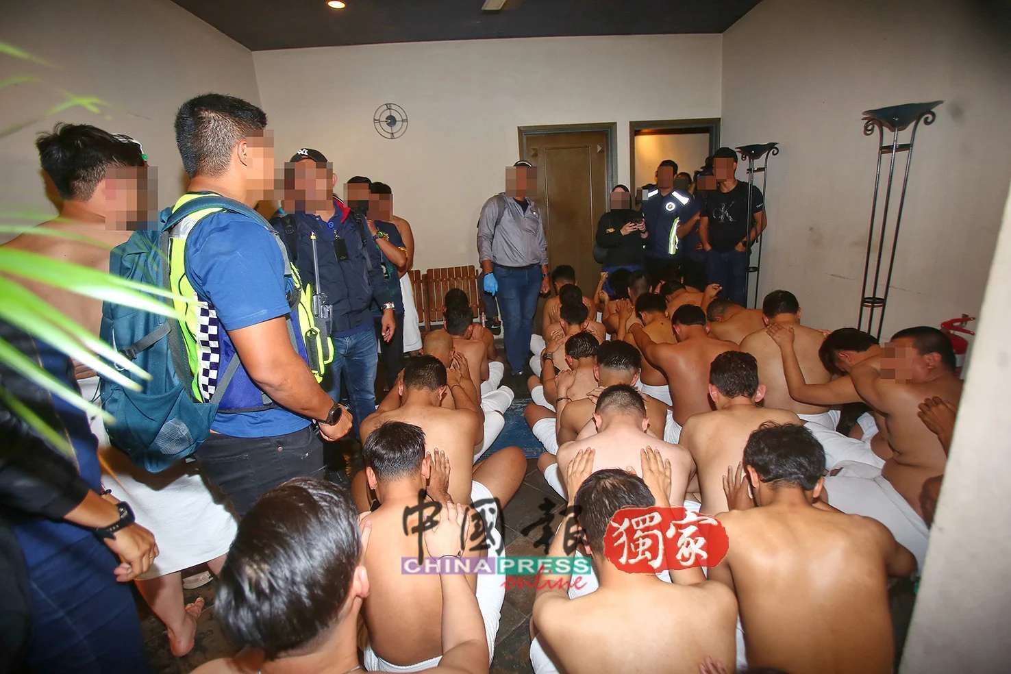 201人被捕!吉隆坡健身桑拿OTOT2遭查,涉及不道德行为